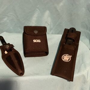Sog & Smith & Wesson Throwing Knives and Cards